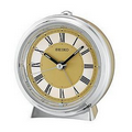 Seiko Alarm Clock w/gold tone dial